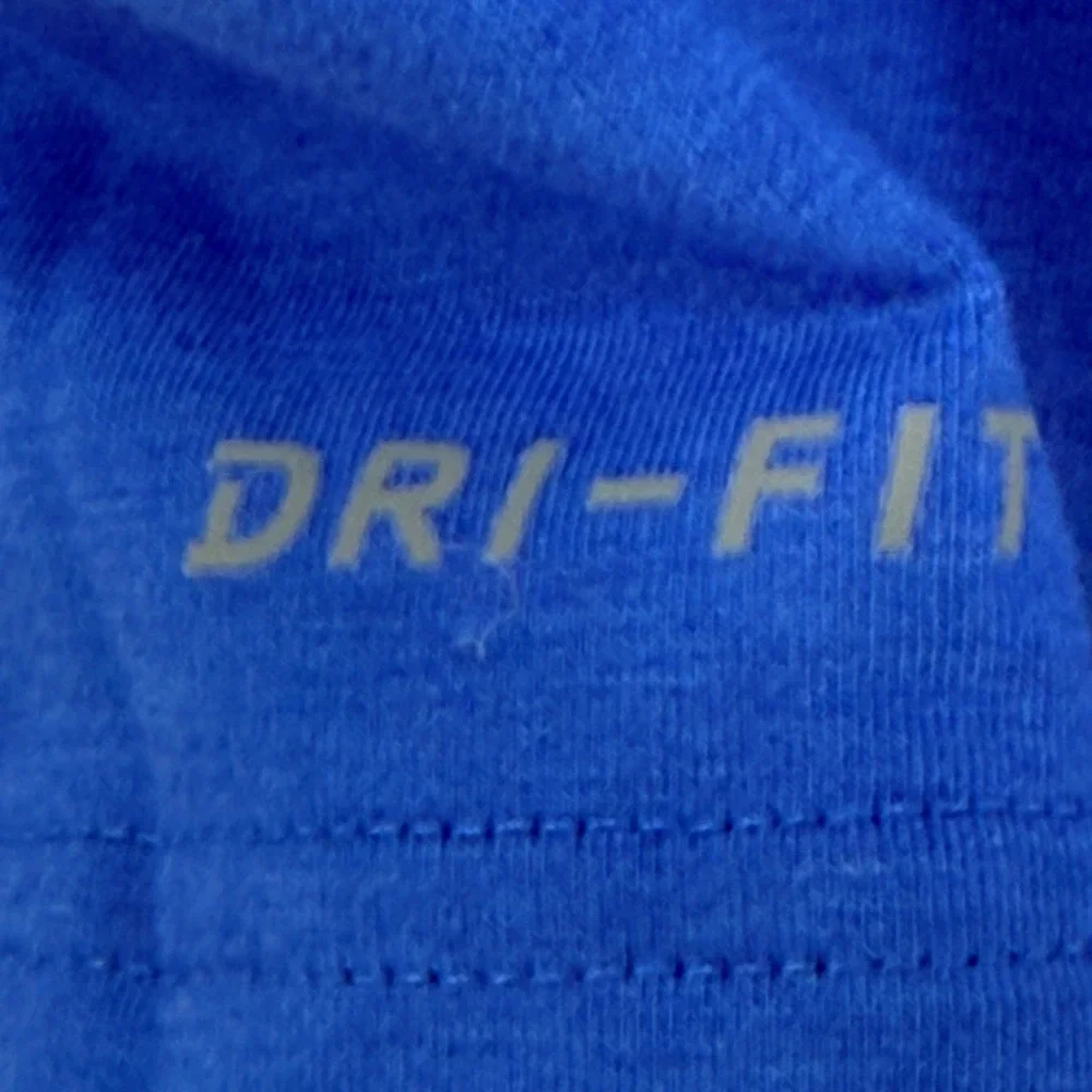 Jordan Florida Gators Dri-FIT Short Sleeve Polo Shirt Jumpman Logo Mens XL Blue